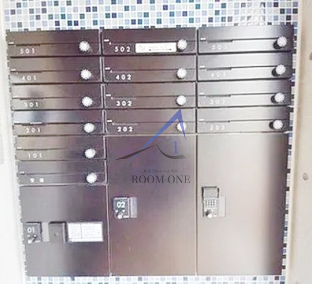 グランメゾン森下のその他共用部分|集合ポストです。