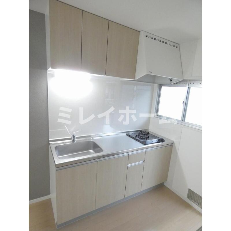 和光ハイツのキッチン|同建物内、別のお部屋の参考写真になります。