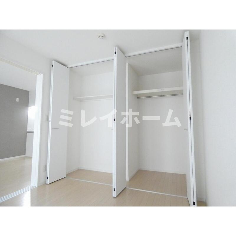和光ハイツの収納|同建物内、別のお部屋の参考写真になります。