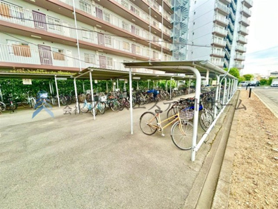 【その他】 | 藤和明石公園ハイタウン弐号棟 | 屋根付きが嬉しい自転車置場♪