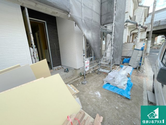羽曳野市碓井　第1期　新築一戸建ての外観|現在建築中！落ち着いた街並みで新生活を始めることが出来そう！周辺の物件も併せてご紹介させて頂きます！