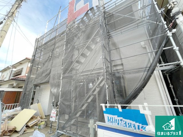 羽曳野市碓井　第1期　新築一戸建ての外観|現在建築中！落ち着いた街並みで新生活を始めることが出来そう！周辺の物件も併せてご紹介させて頂きます！