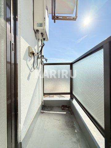 メビウス京橋南レジデンスのバルコニー