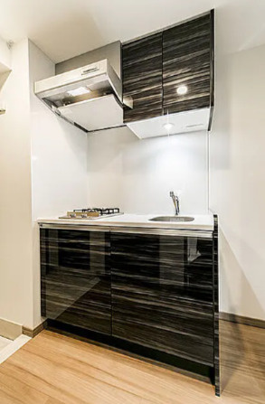 ムニレジデンス上野（旧名称　ベルファース上野）のキッチン