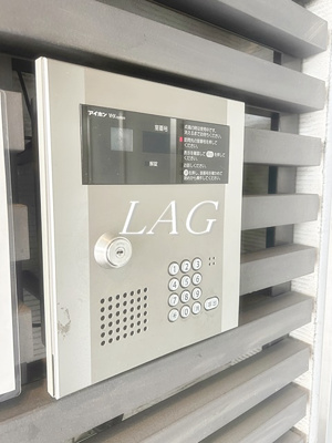 【セキュリティ】 | アンビックス・プリア | オートロックです。