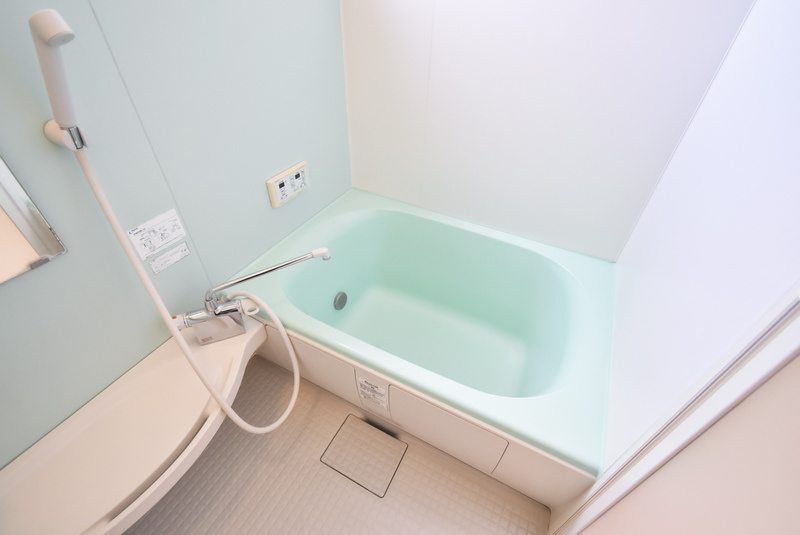 堤貸家（東合川）の浴室|日々の疲れを癒すお風呂付です