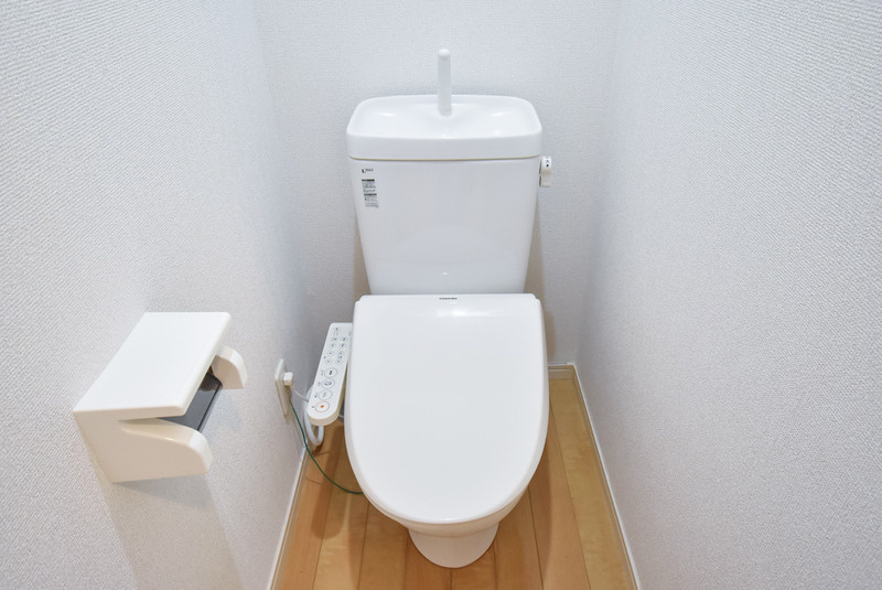 堤貸家（東合川）のトイレ|トイレもきれいです