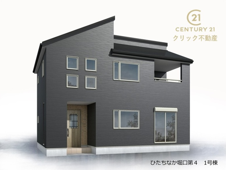 リーブルガーデン  ひたちなか堀口　第4　1の外観|勝田駅車5分。堀口小徒歩7分、勝田第二中徒歩16分。
水戸市方面へも出やすく通勤、通学、お買い物にも便利な立地。
3台並列駐車可能です。