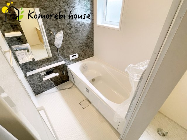 上尾市浅間台3丁目　3期　新築一戸建て　グランドールの丘　05の浴室|コンパクトで使いやすいお風呂です