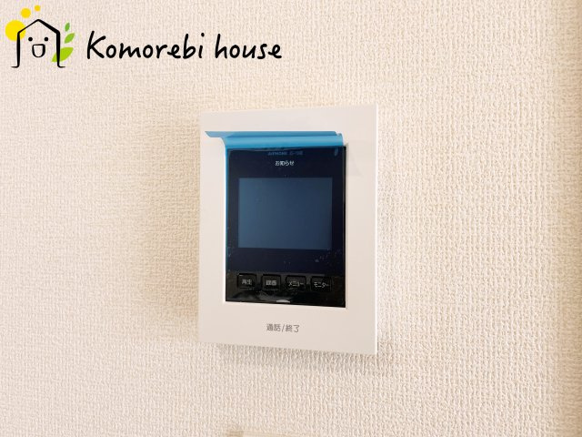 上尾市浅間台3丁目　3期　新築一戸建て　グランドールの丘　05の防犯設備|モニター付インターホンです
