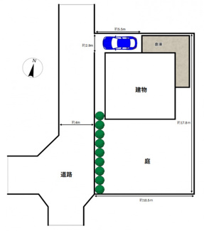 【区画図】 | 柳井市新庄築出戸建
