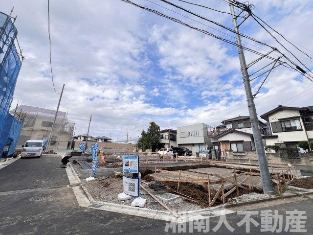 藤沢市石川６丁目１３－２５新築戸建ての外観|外観です