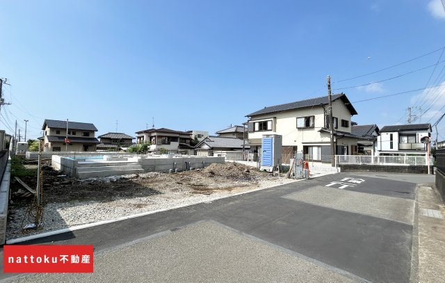 富士市中里第９　新築戸建　全３棟　3号棟の外観|現地撮影8.19