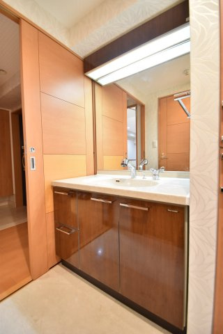 大阪市城東区今福西１丁目の賃貸マンションの独立洗面台