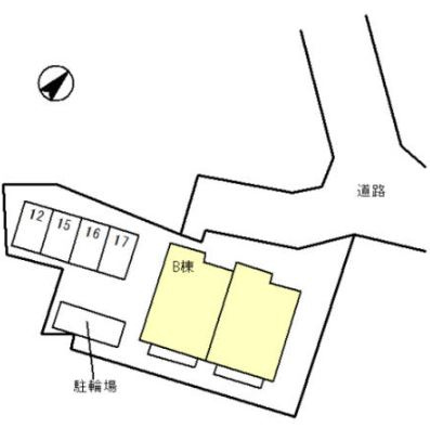 【区画図】 | grasmere(グラスミア）B