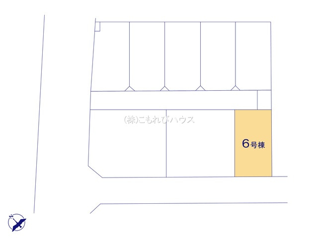 上尾市浅間台3丁目　3期　新築一戸建て　グランドールの丘　06の区画図|6号棟