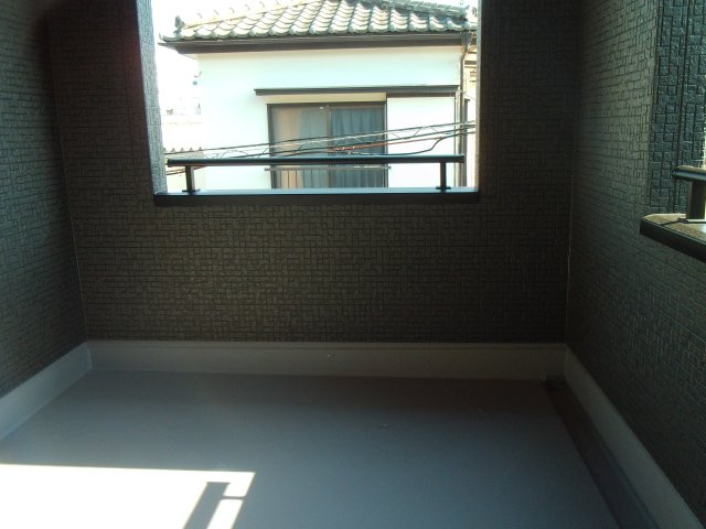 川越市大仙波　4LDK+カースペース2台付き　新築戸建てのバルコニー