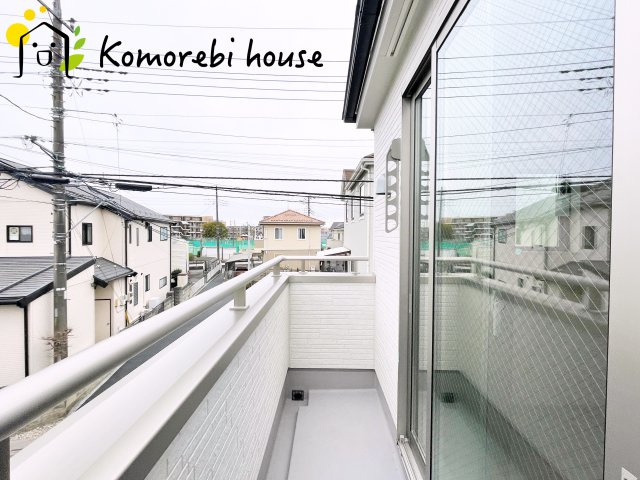 さいたま市見沼区堀崎町　新築一戸建て　リーブルガーデン　03のバルコニー|26.2.7撮影済み