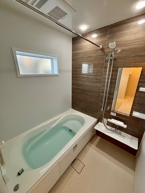 久留米市善導寺町飯田　9号地の浴室|一日の疲れを癒す、やすらぎのバスルーム