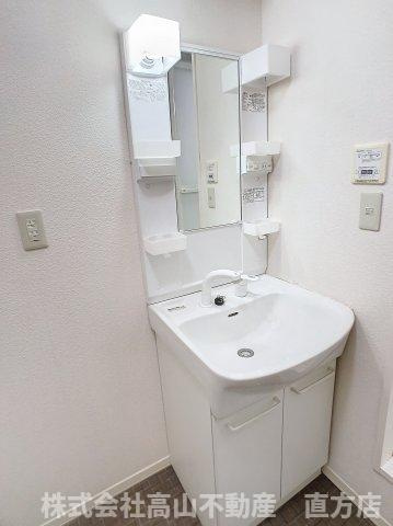 ソレイユたかみねの里の洗面所