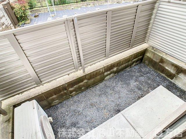 ソレイユたかみねの里のバルコニー