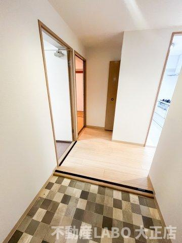 ドルミ新淀川14番館の玄関