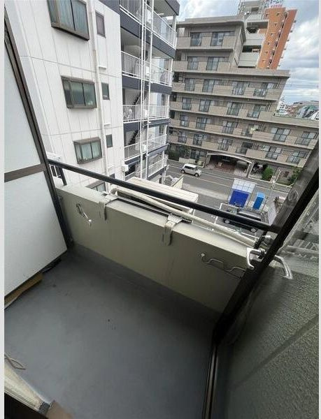 アスカマンションのバルコニー