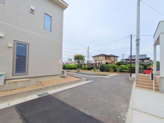 下津町1期の前面道路含む現地写真