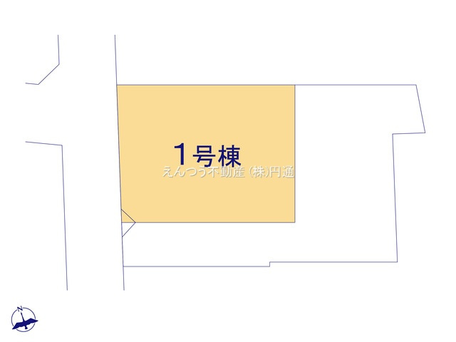 下津町1期の区画図