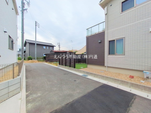 下津町1期の前面道路含む現地写真