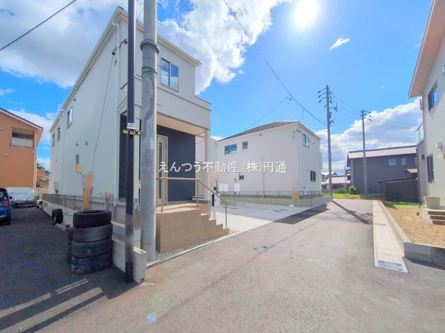 下津町1期の前面道路含む現地写真