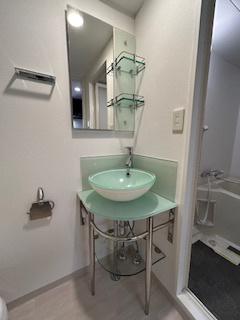 セレニテ江坂四番館の独立洗面台|独立洗面化粧台が付いています