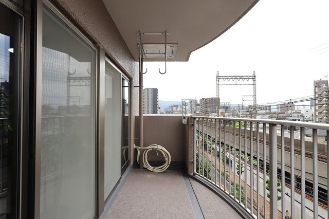 【バルコニー】 | 八尾セントラルハイツ　用和小学校区　近鉄八尾駅