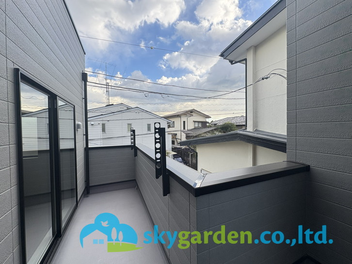 鎌倉市台4丁目　新築戸建　全1棟1号棟のバルコニー