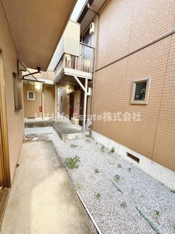 プチメゾン東戸倉Ⅱの庭