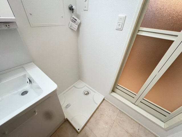 メゾンシュクレの設備|洗濯機置き場です