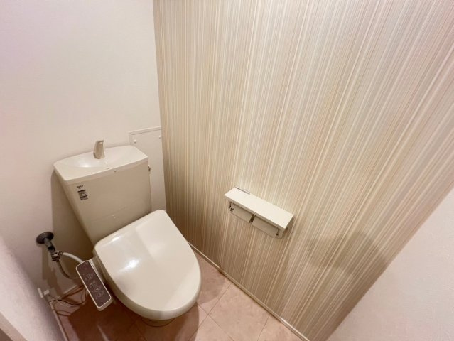 メゾンシュクレのトイレ|清潔感のあるトイレです