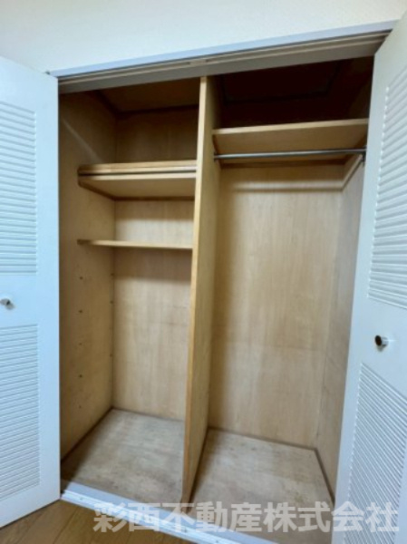 朝日パリオ狭山の収納|クローゼットは奥行きのあるクローゼットを取り入れたため、お洋服をたっぷりと収納できます。
