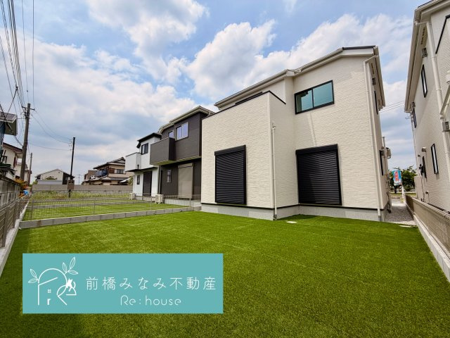 【新築】佐波郡玉村町斎田第２期　３号棟(全８棟)　リナージュ　新築建売分譲の外観|外観もきれいです