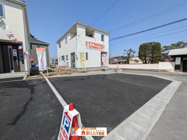 【外観】 | ＼ラ ス ト２棟！／涌谷町下町全３棟　２号棟 | ２号棟　外観
庭付き！陽当り良好！駐車場３台！月々５万円台！