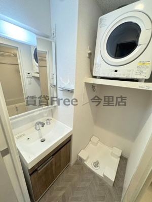 【洗面所】 | シャテーニュ上本町　仲介手数料無料