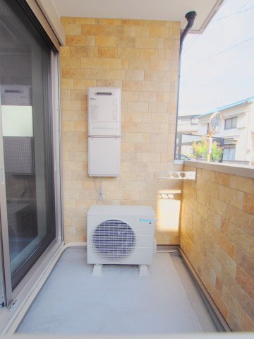 アドバンス矢野西　A棟のバルコニー