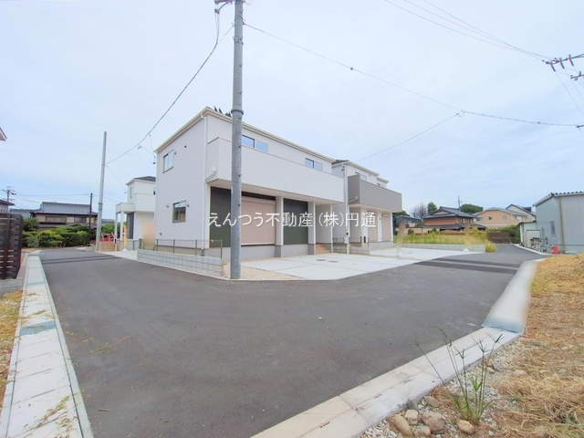 下津町2期の前面道路含む現地写真