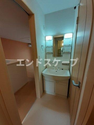 ハピネス　ガーデンの洗面所|高崎、前橋のお部屋探しはエンドスケープまで！お客様の理想お聞かせ下さい♪