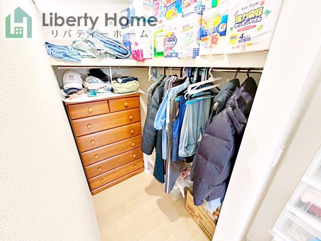 石岡市山崎　中古戸建の収納