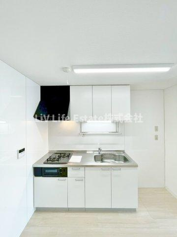 清水マンションのキッチン