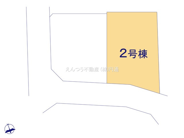 下津町2期の区画図
