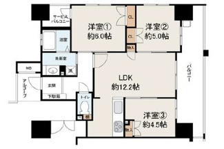 【間取り】 | リビオ浅香駅前プライドマークス