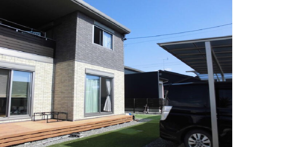 八代市松崎町中古戸建ての庭