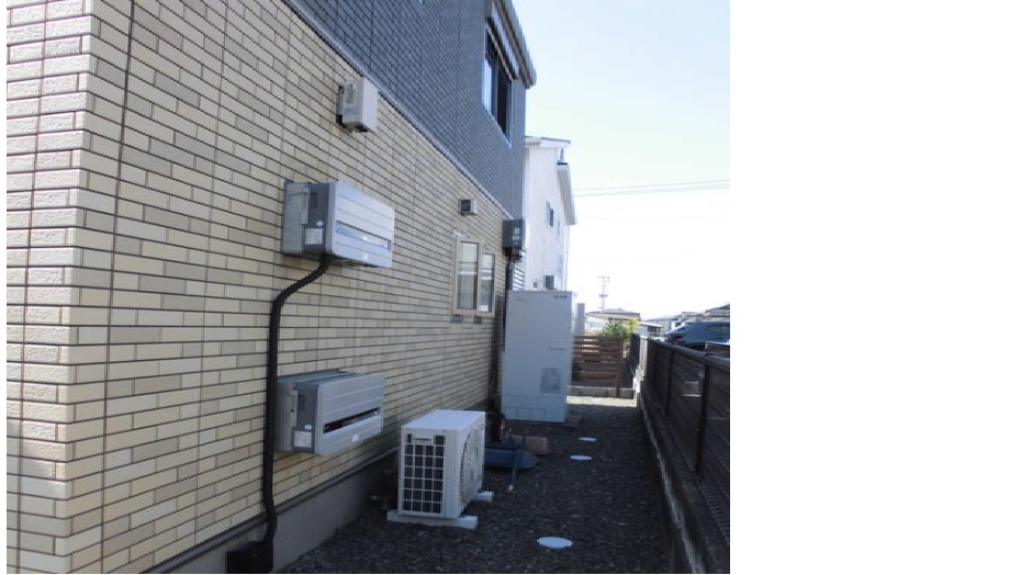 八代市松崎町中古戸建ての冷暖房・空調設備